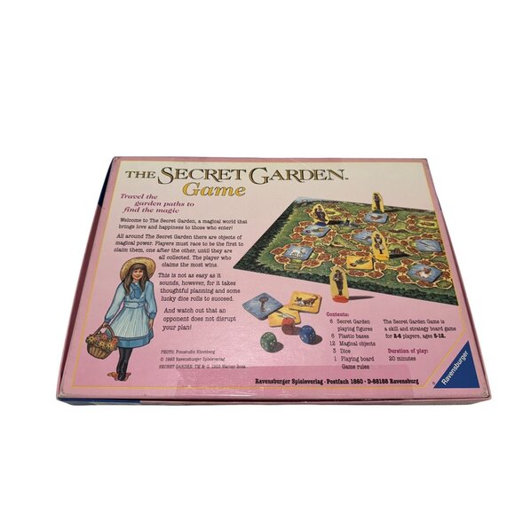 The Secret Garden Board Game Vintage 1993 Ravensburger Rare 100% Complete HTF - Picture 8 of 8